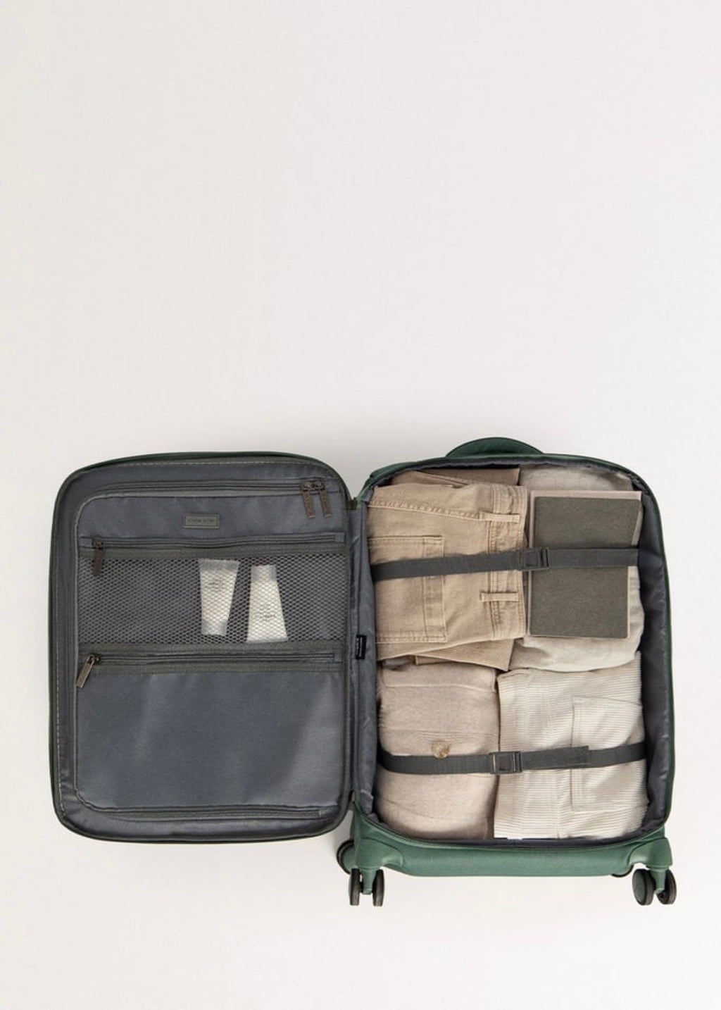 Luggage Studio Soft - Valise Souple - Taille M - Sauge