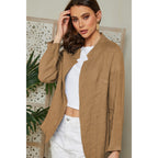 Chaqueta - Camel - Mujer