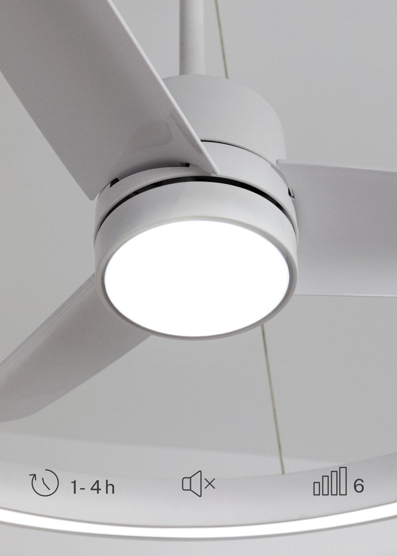 Wind Halo - 36W Silent Ceiling Fan Ø108cm with LED Light Ring