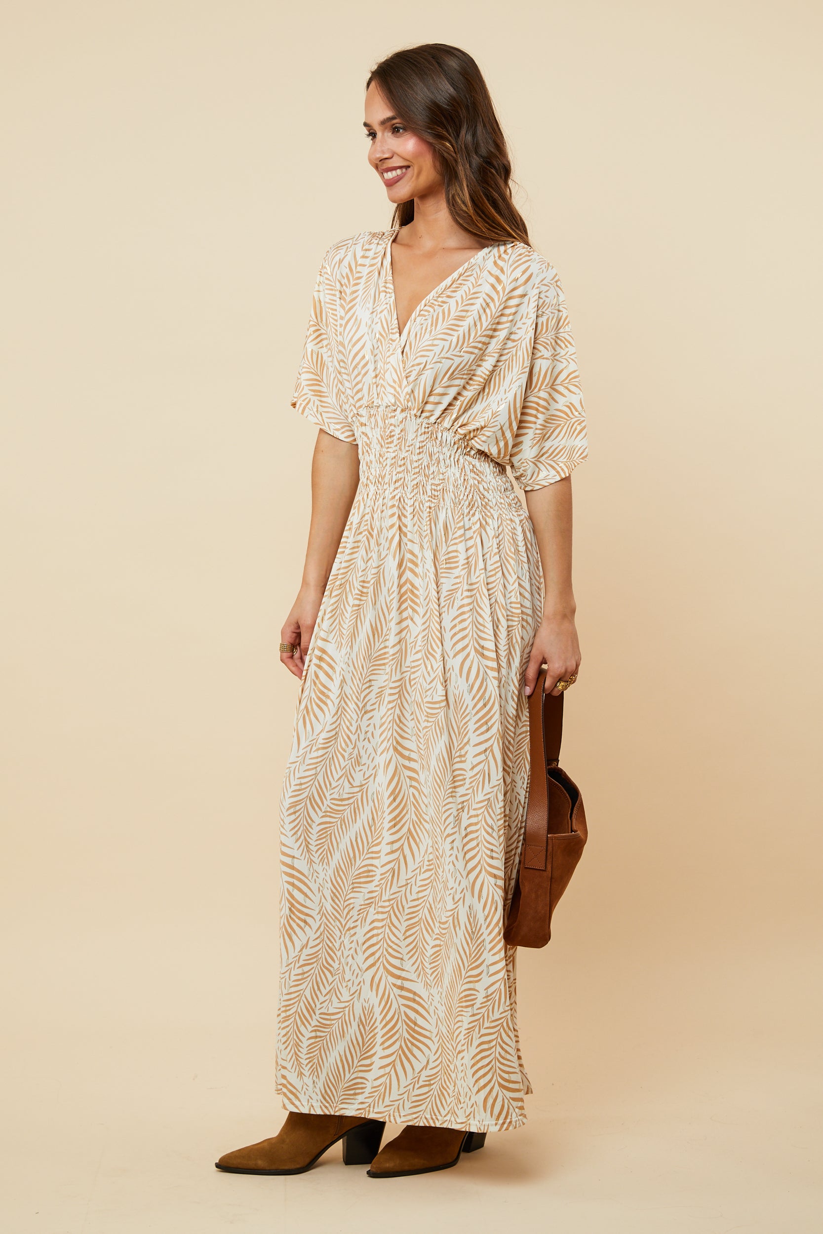 Vestido - Camello