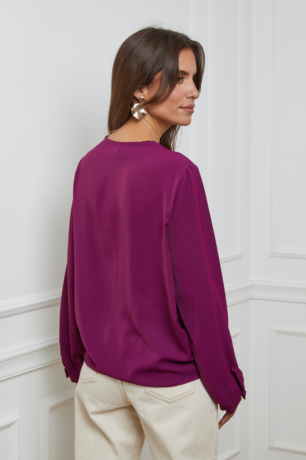 Camisa - Ciruela