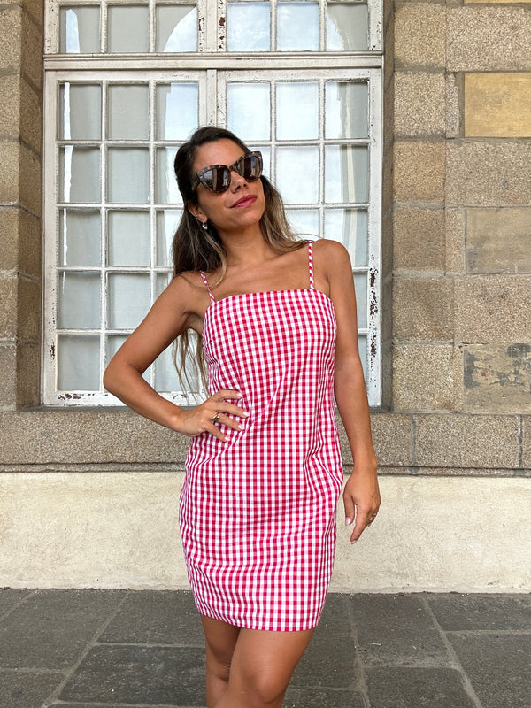 Vestido Sara rojo