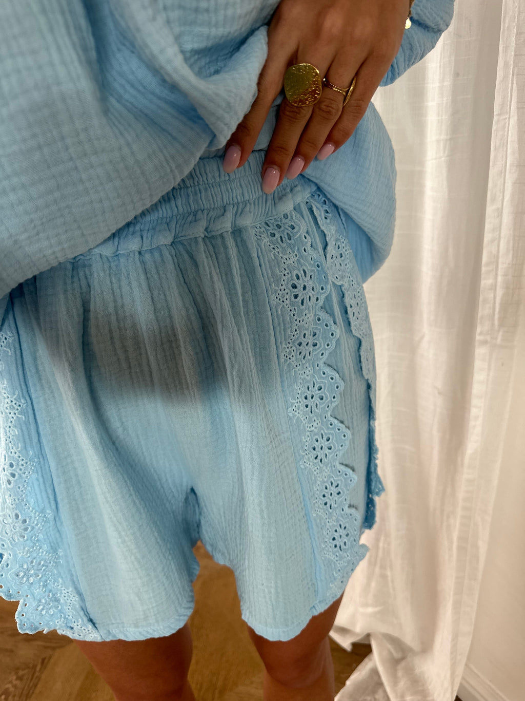 Pantalón Corto Nara Azul