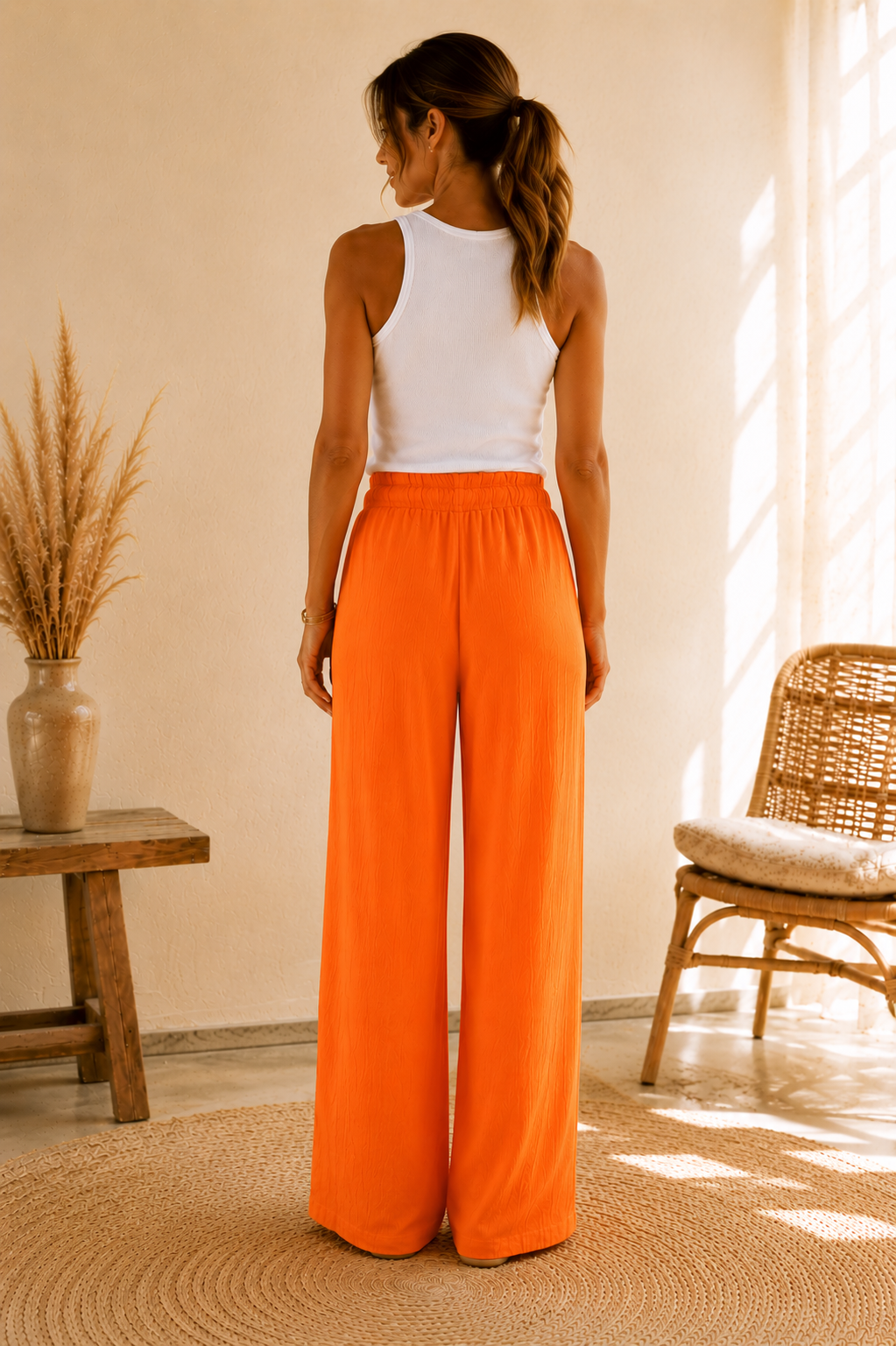 Pantalón Éden Naranja