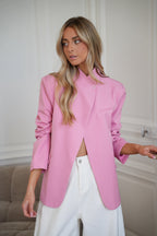 Manon Blazer Asimétrico - Rosa