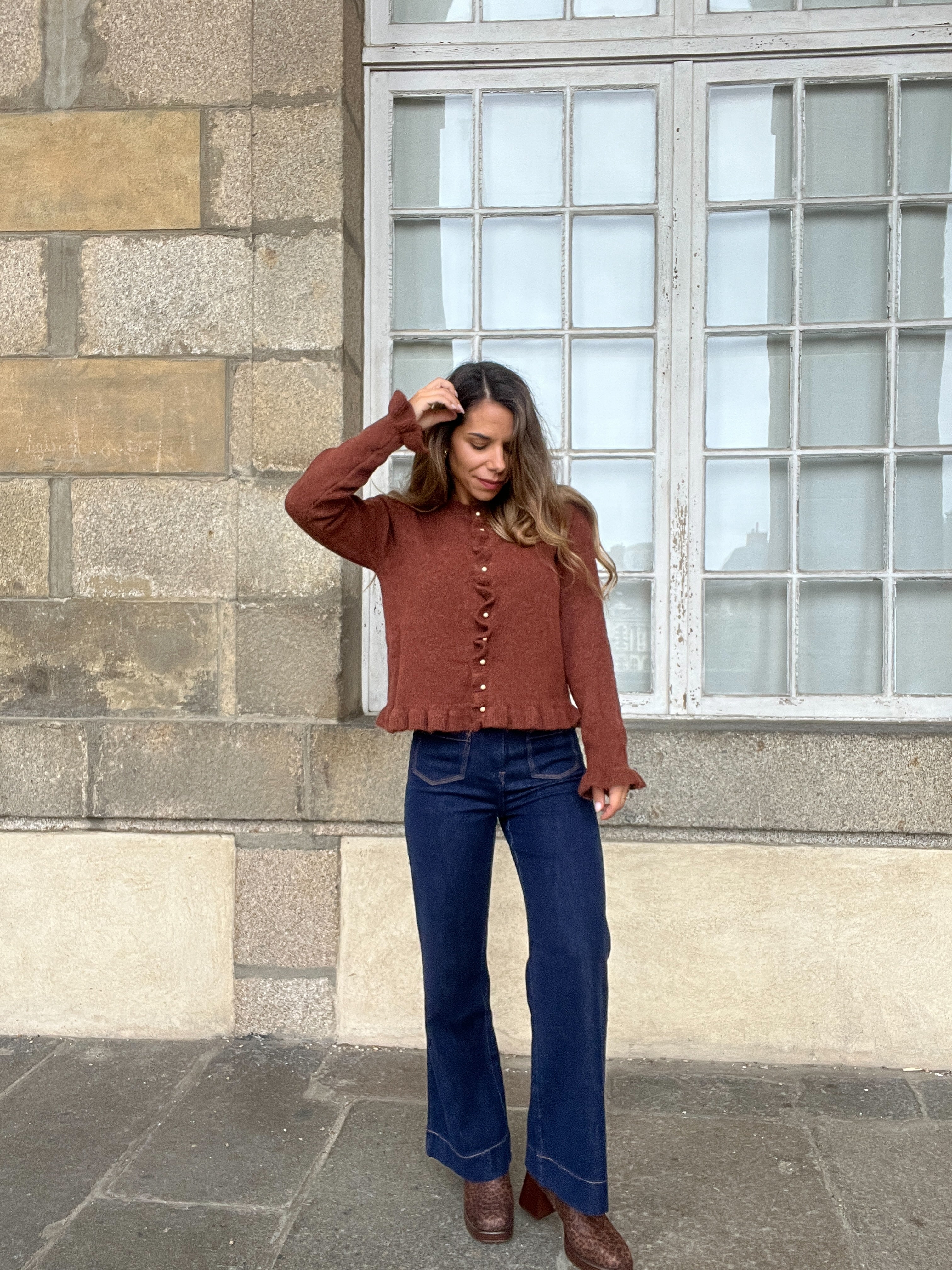 Maxine Brown Cardigan