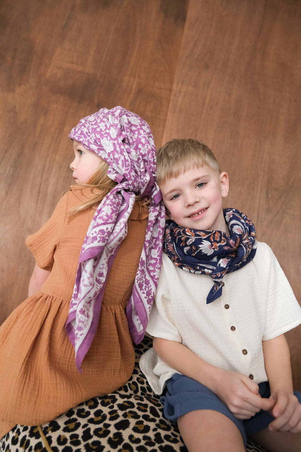 Foulard Adulte Dheli Lilas