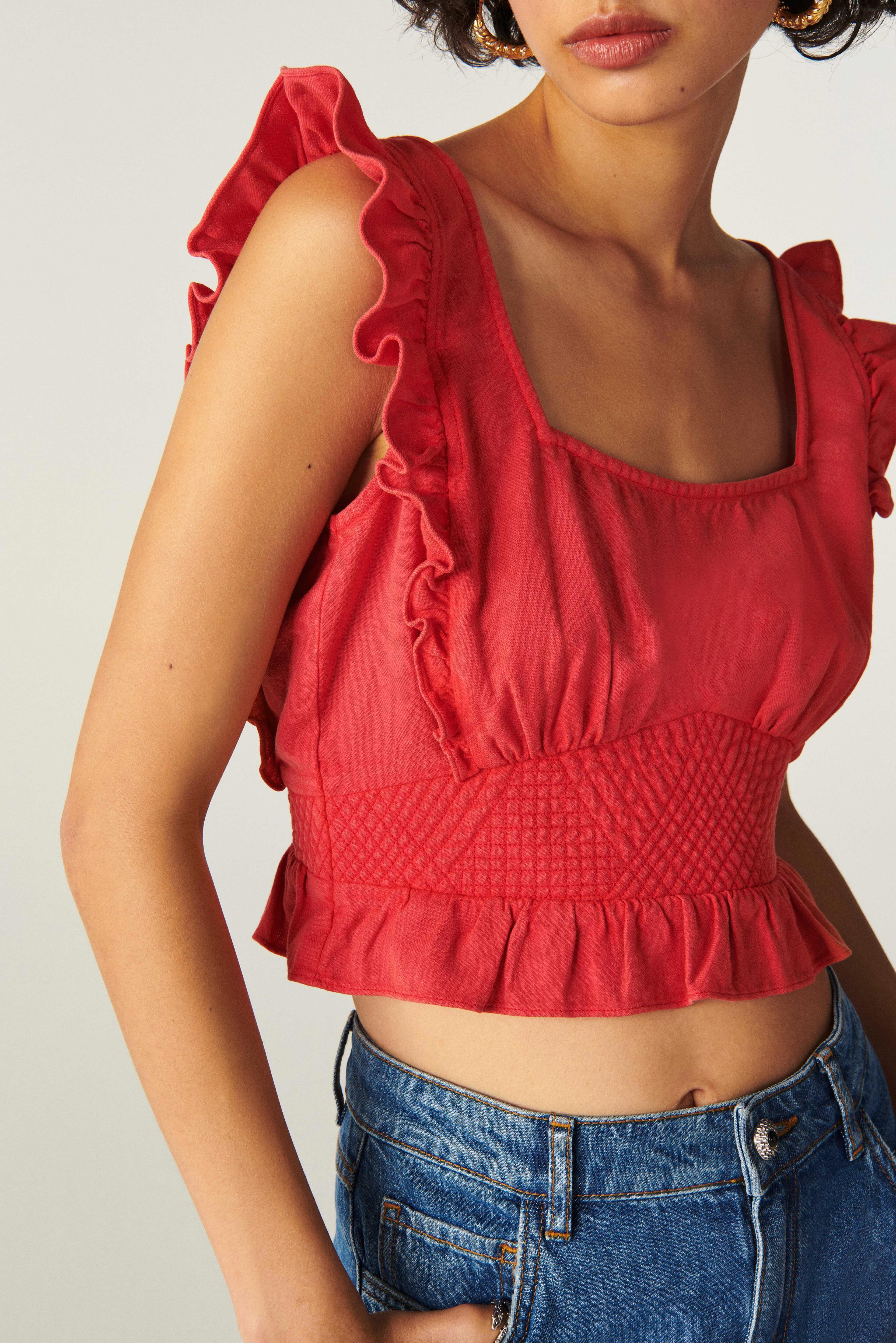 Top Yoki - Rojo - Mujer
