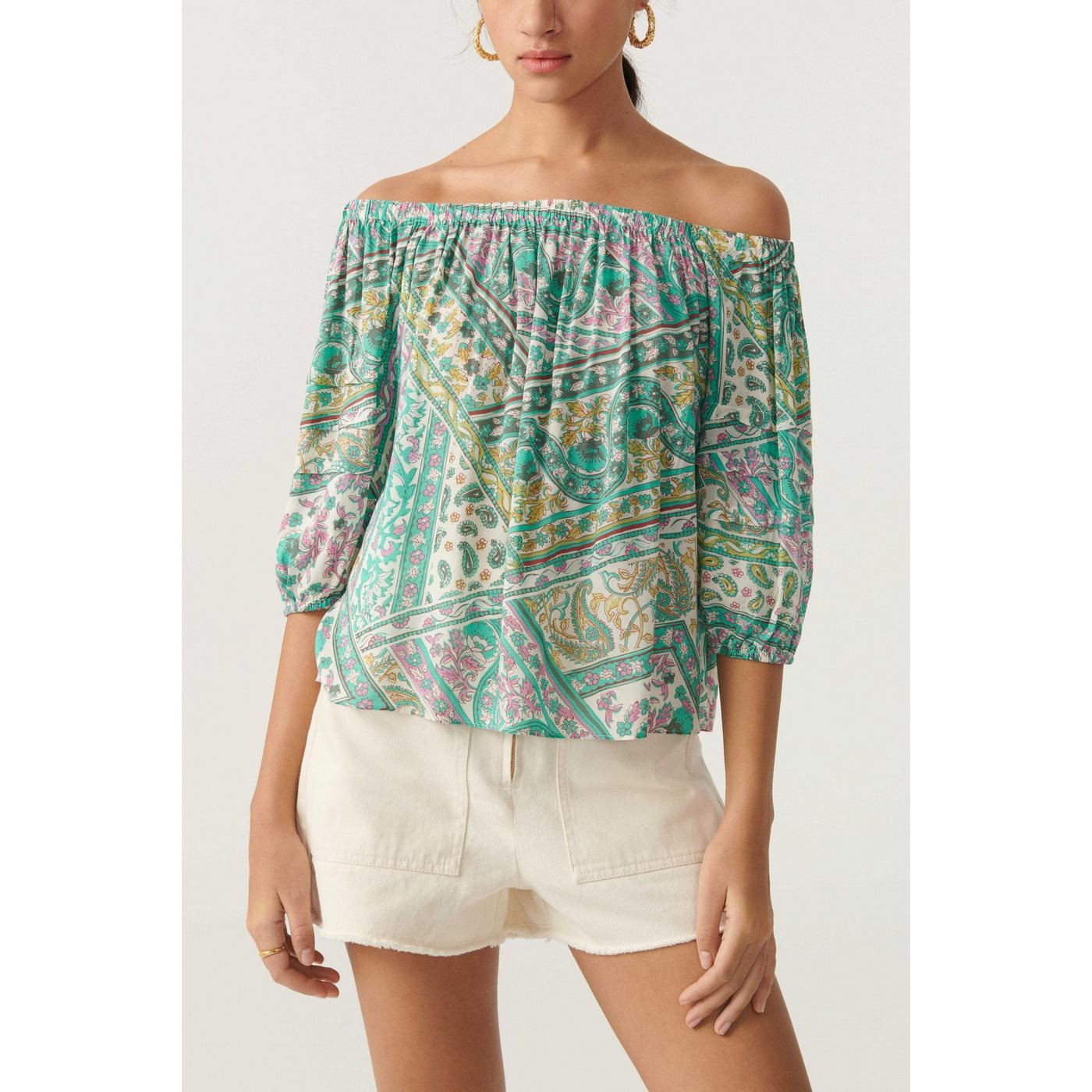 Top Fenji - Verde - Mujer
