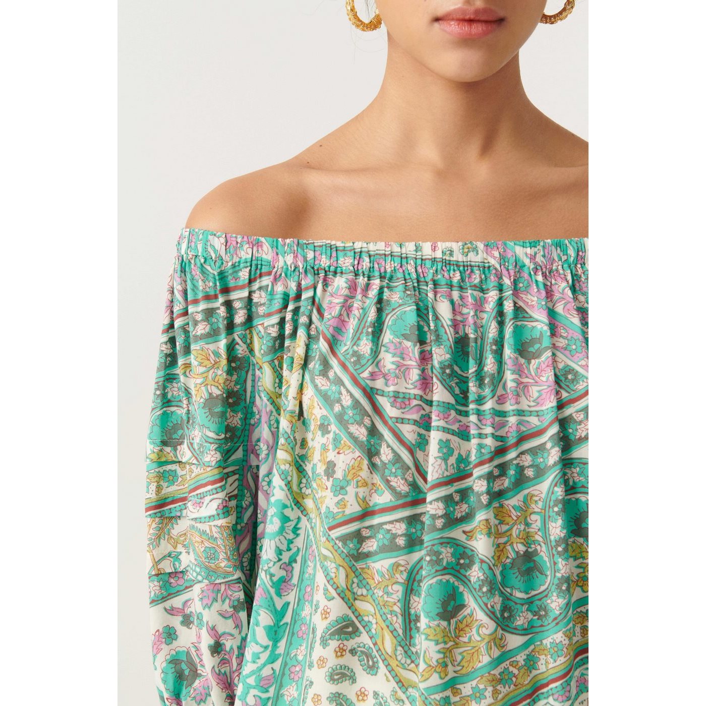 Top Fenji - Verde - Mujer