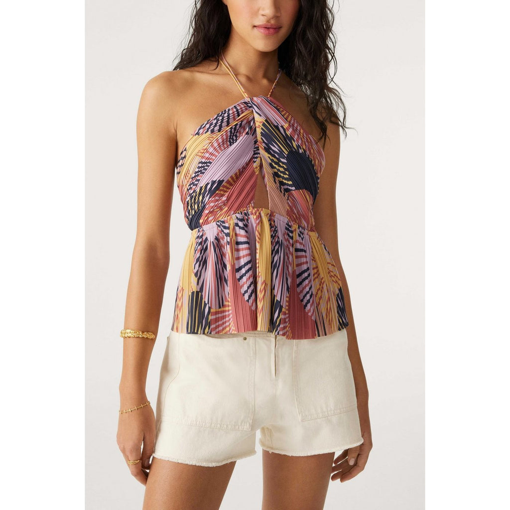 Top Nellie - Ocre - Mujer