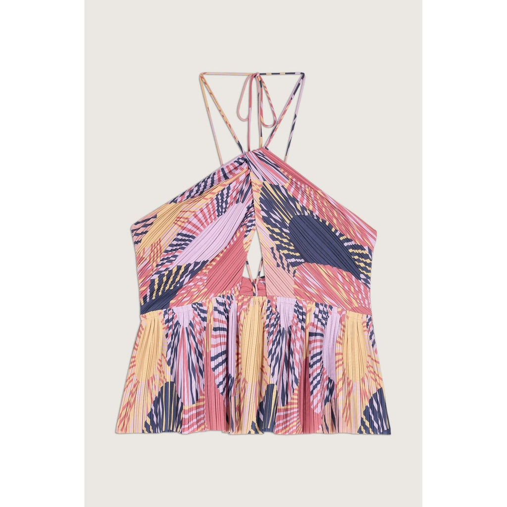 Top Nellie - Ocre - Mujer