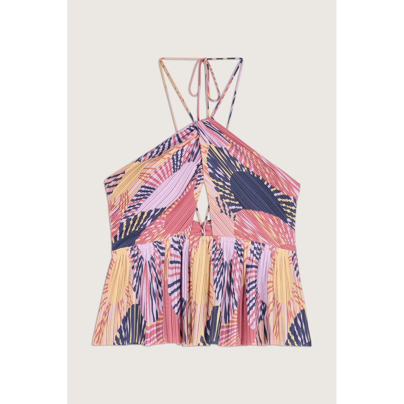 Top Nellie - Ocre - Mujer
