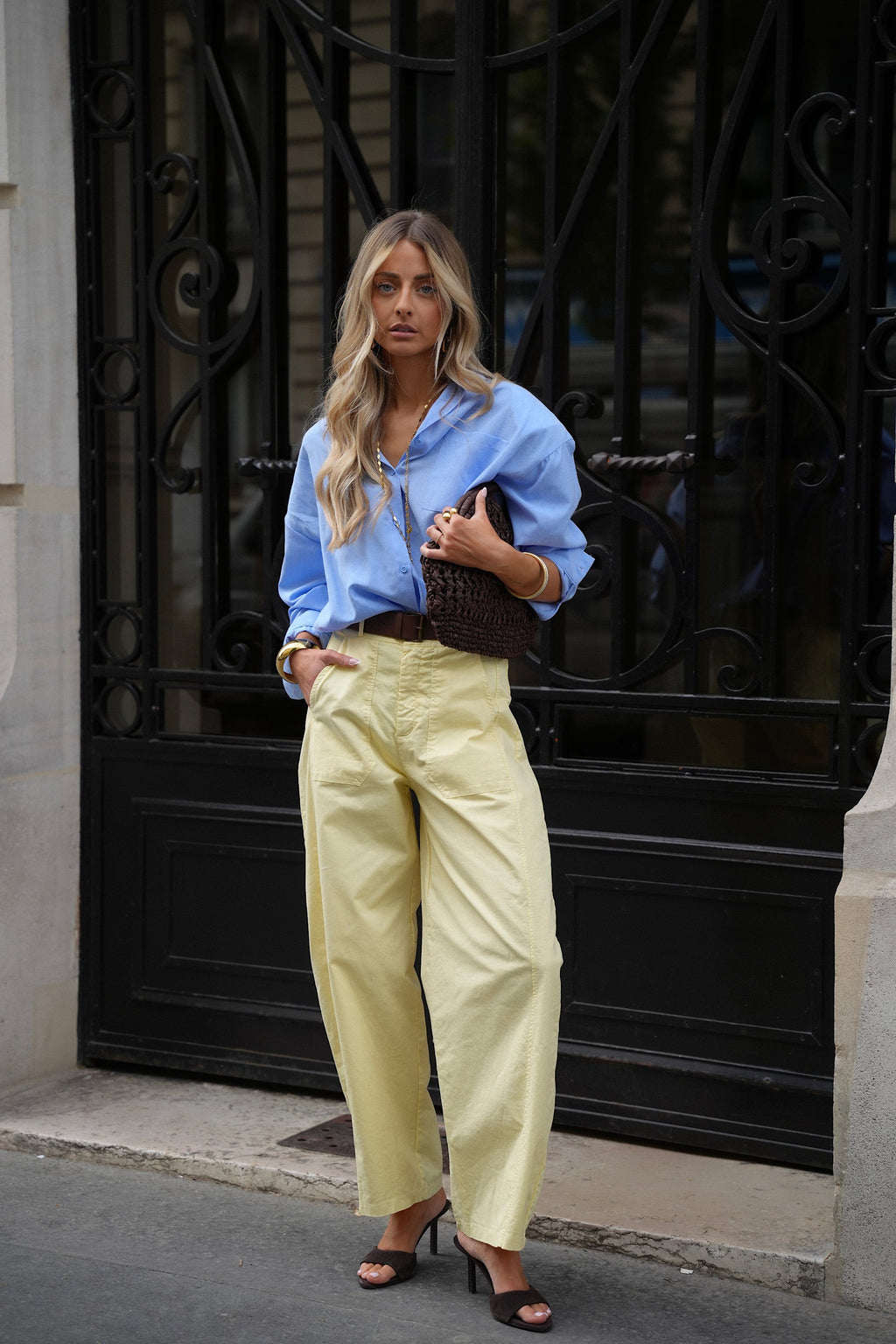 Jay Balloon Pants - Yellow