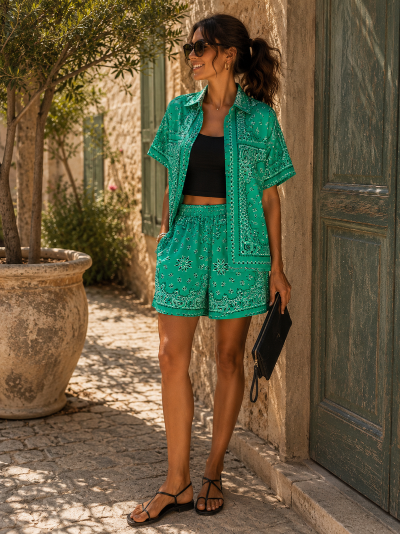 Camisa Bandita - Verde