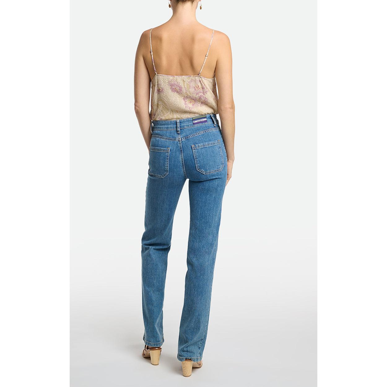 Vanessa Bruno - Jean Flare Nello - Indigo Clair