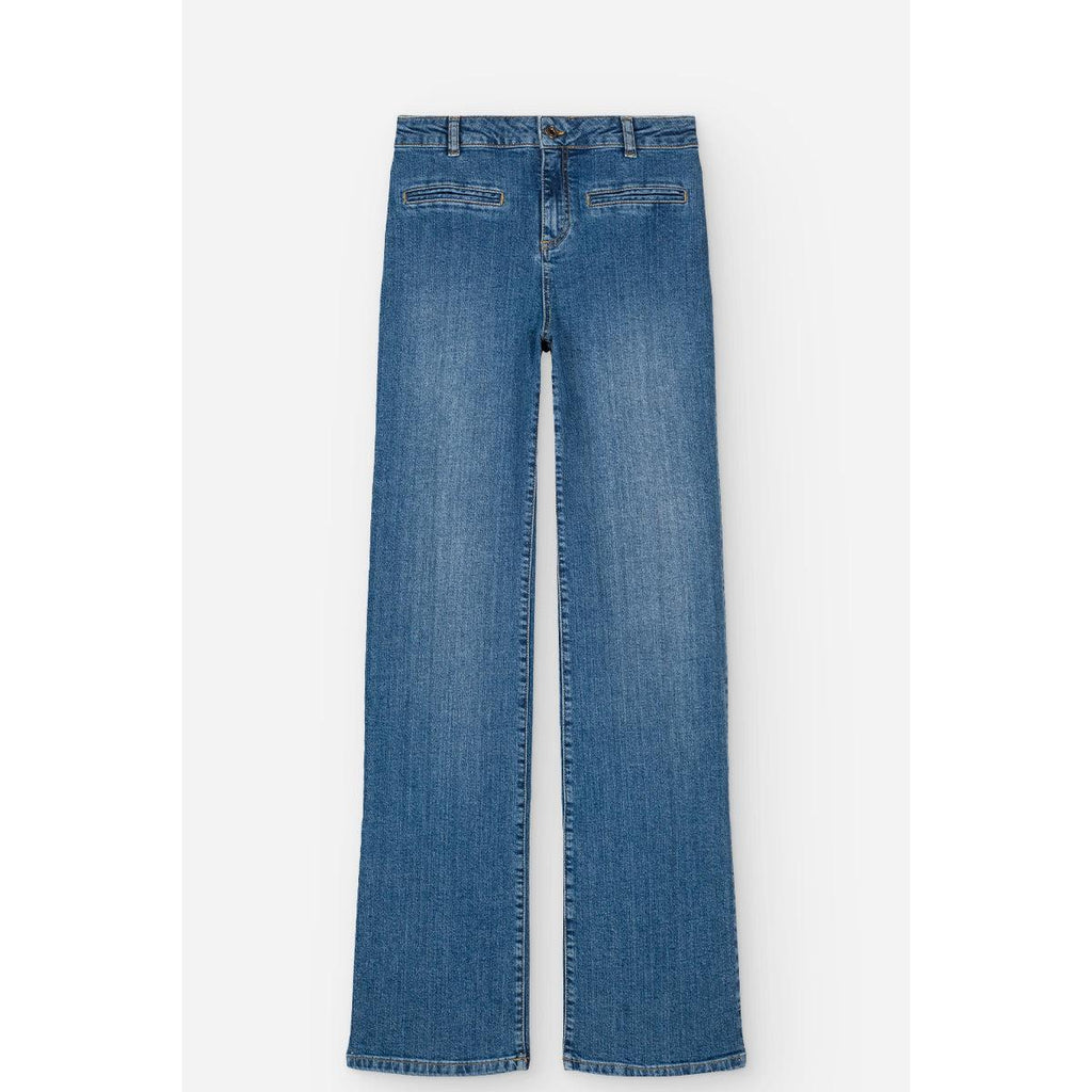 Vanessa Bruno - Jean Flare Nello - Indigo Clair
