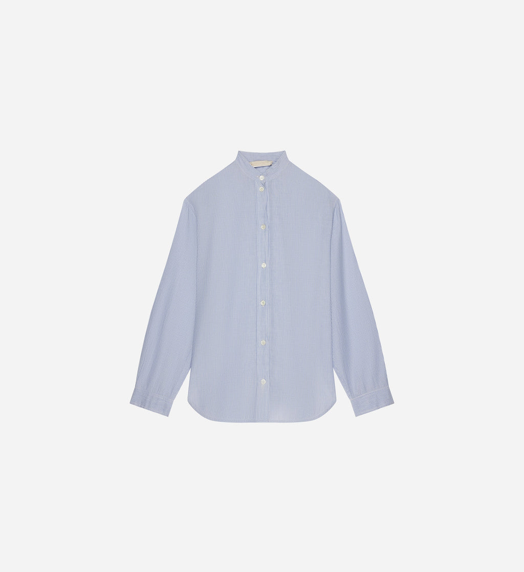 Vanessa Bruno - Camisa Lidiane - Blanco/Azul