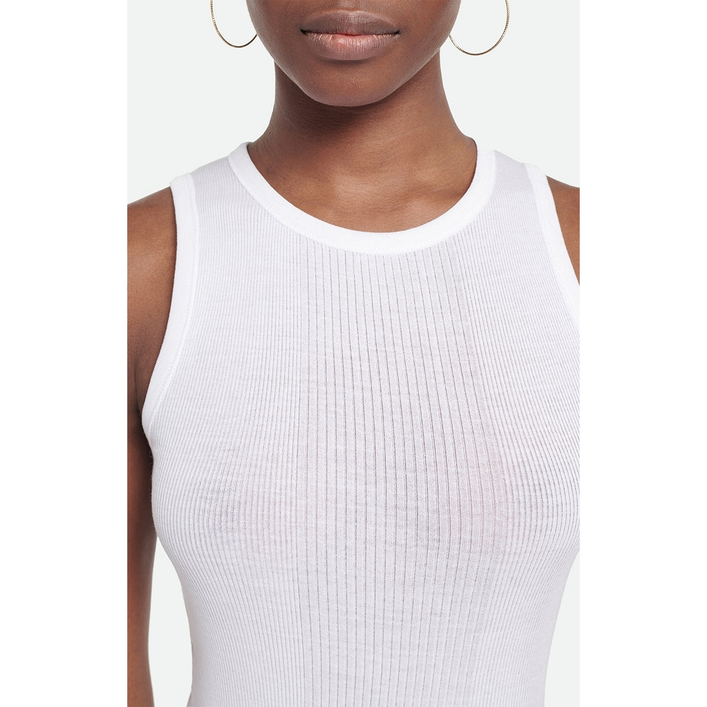 Vanessa Bruno - Camiseta de Tirantes Vivi - Blanco