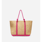 Vanessa Bruno - Bolso Capazo Grande de Rafia - Rosa