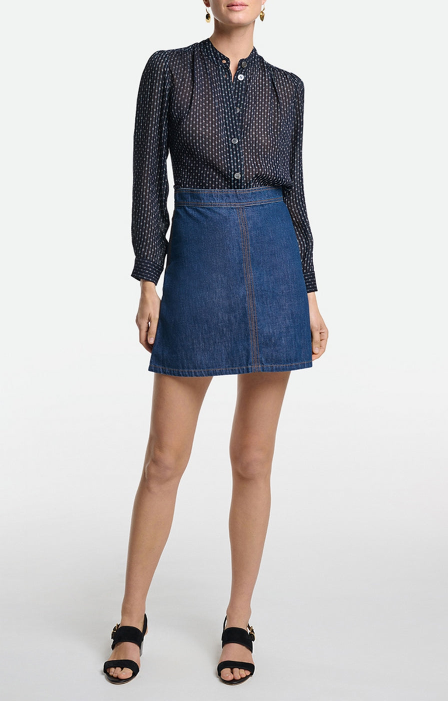 Vanessa Bruno - Short Skirt - Indigo