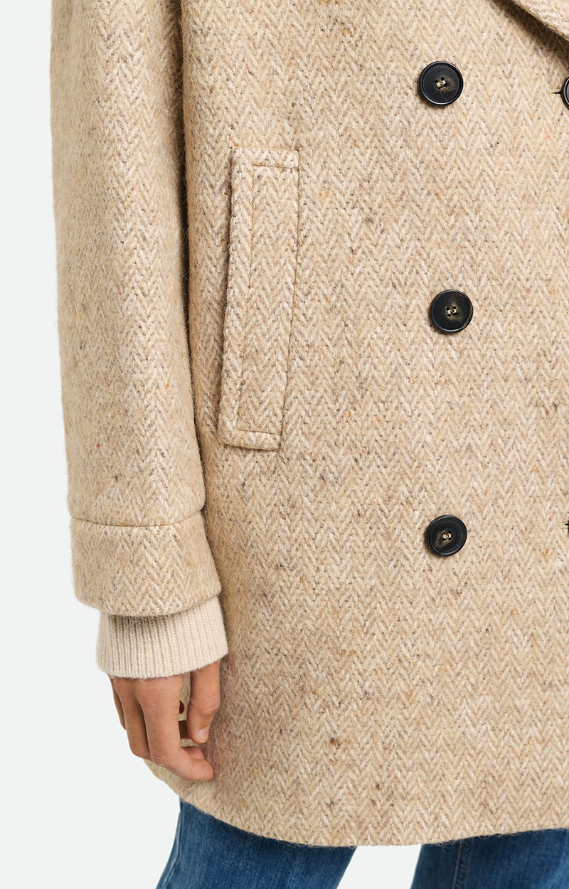 Vanessa Bruno - Abrigo Sabir - Beige