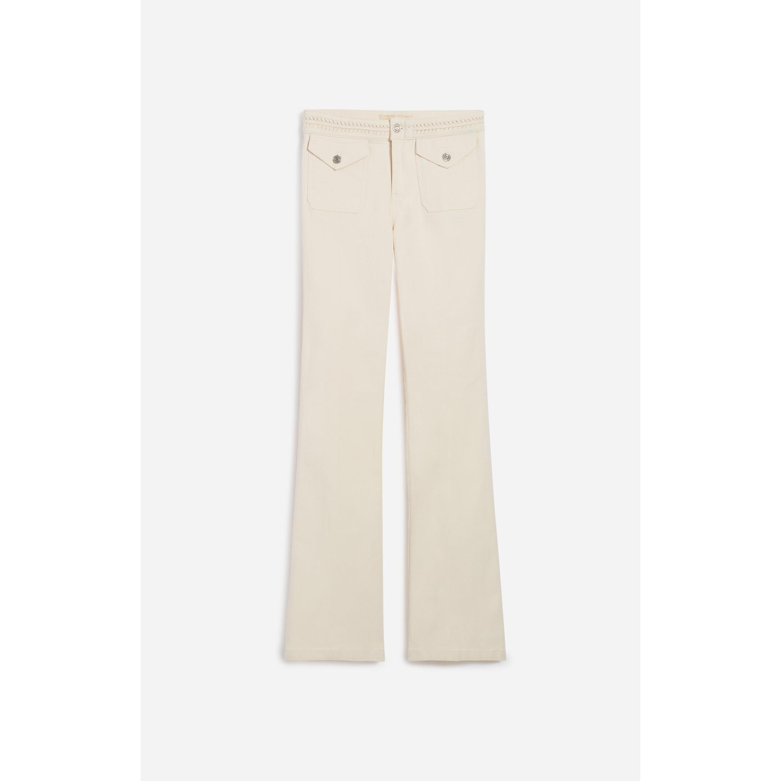 Vanessa Bruno - Vaquero Bootcut Nano - Natural