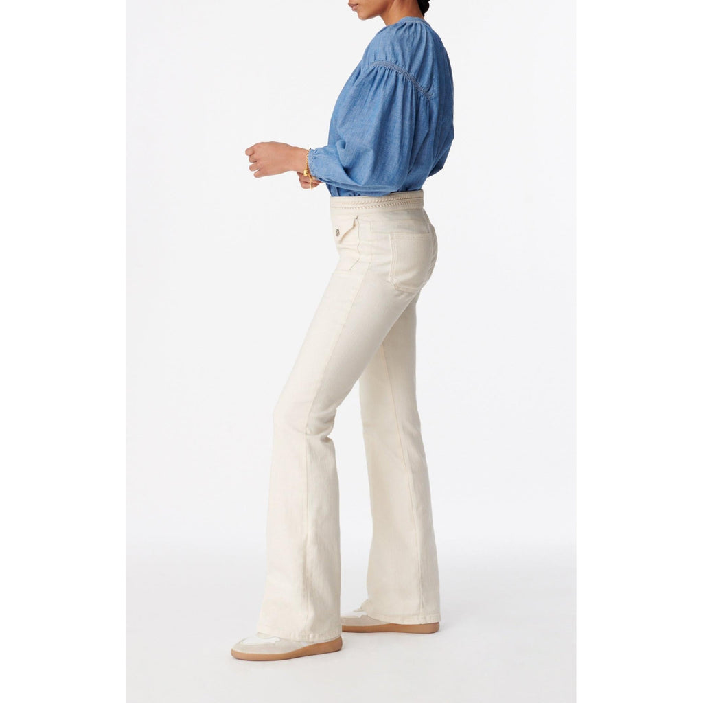 Vanessa Bruno - Vaquero Bootcut Nano - Natural
