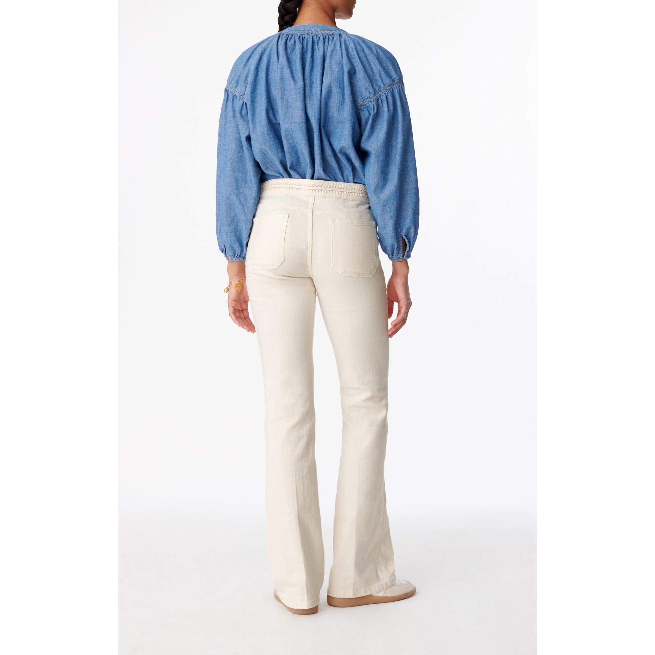Vanessa Bruno - Vaquero Bootcut Nano - Natural
