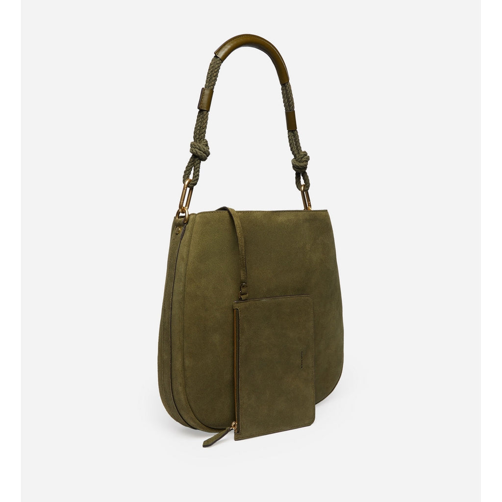 Vanessa Bruno - Holly Hobo Bag - Olive