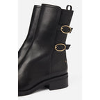 Vanessa Bruno - Leather Ankle Boots - Black
