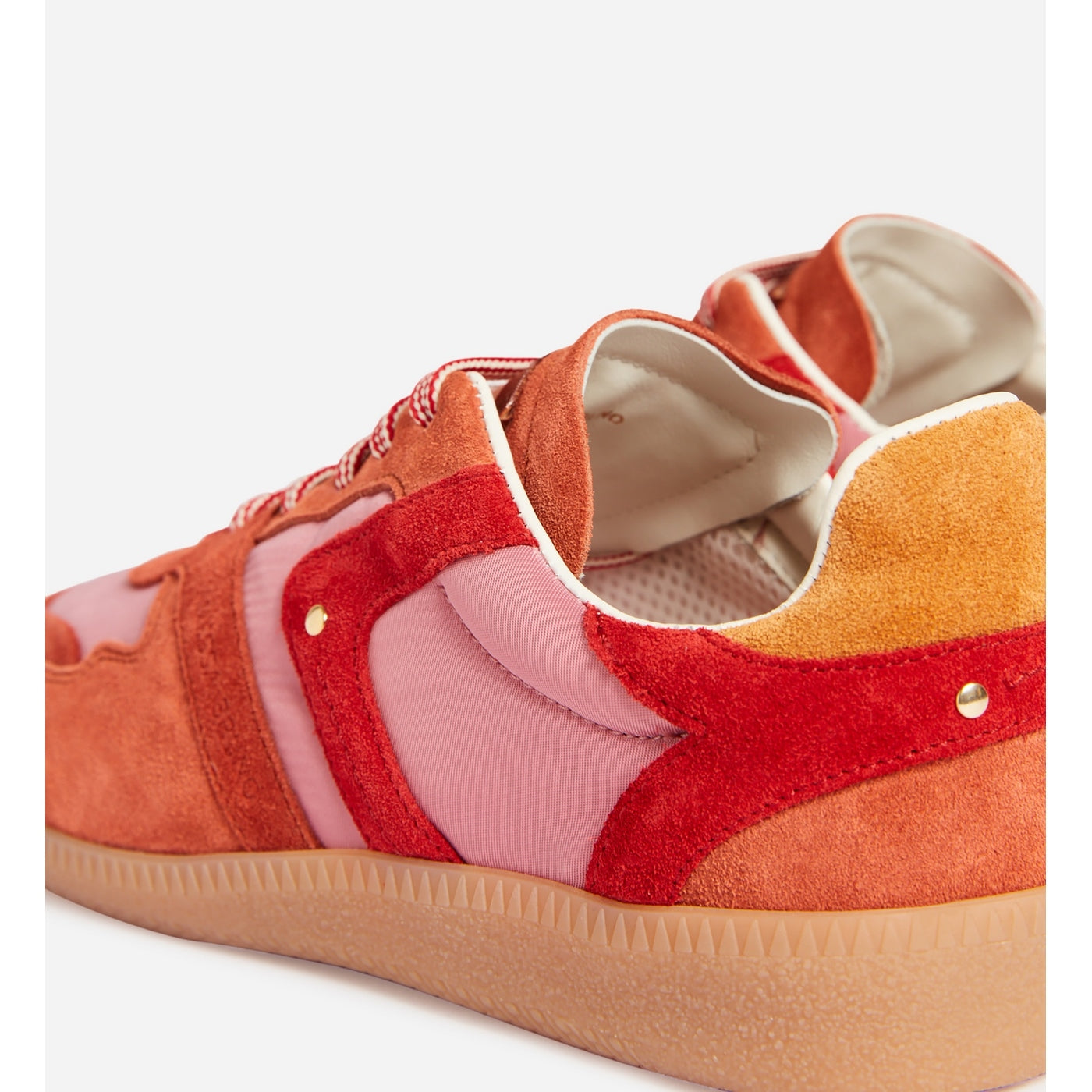 Vanessa Bruno - Zapatillas Farrah Bajas de Piel - Granadina