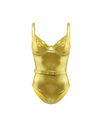 Maillot De Bain Une Pièce Zoë Shine Bronze