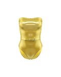 Maillot De Bain Une Pièce L'Estival Shine Jaune