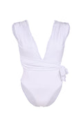 One-piece swimsuit Fawn White