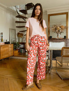 Roby Pink & Tomatoes Jeans