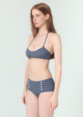 Bahia - Top Rayas Gris