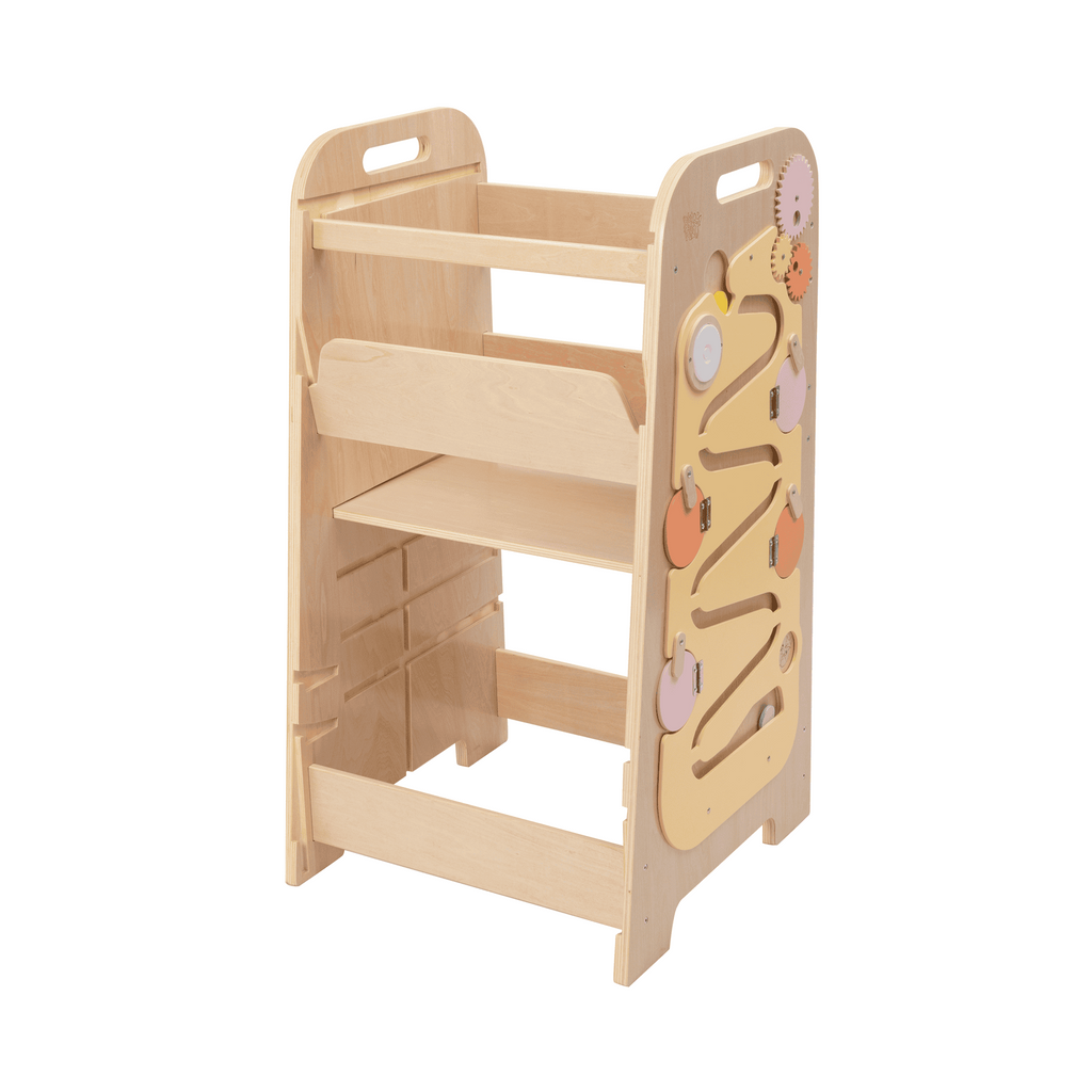 5-In-1 Multi-Function Observation Tower – Play XL Mint & Yellow