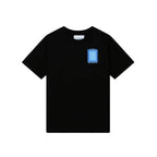 Casablanca - Camiseta azul degradado SS24 - Negro