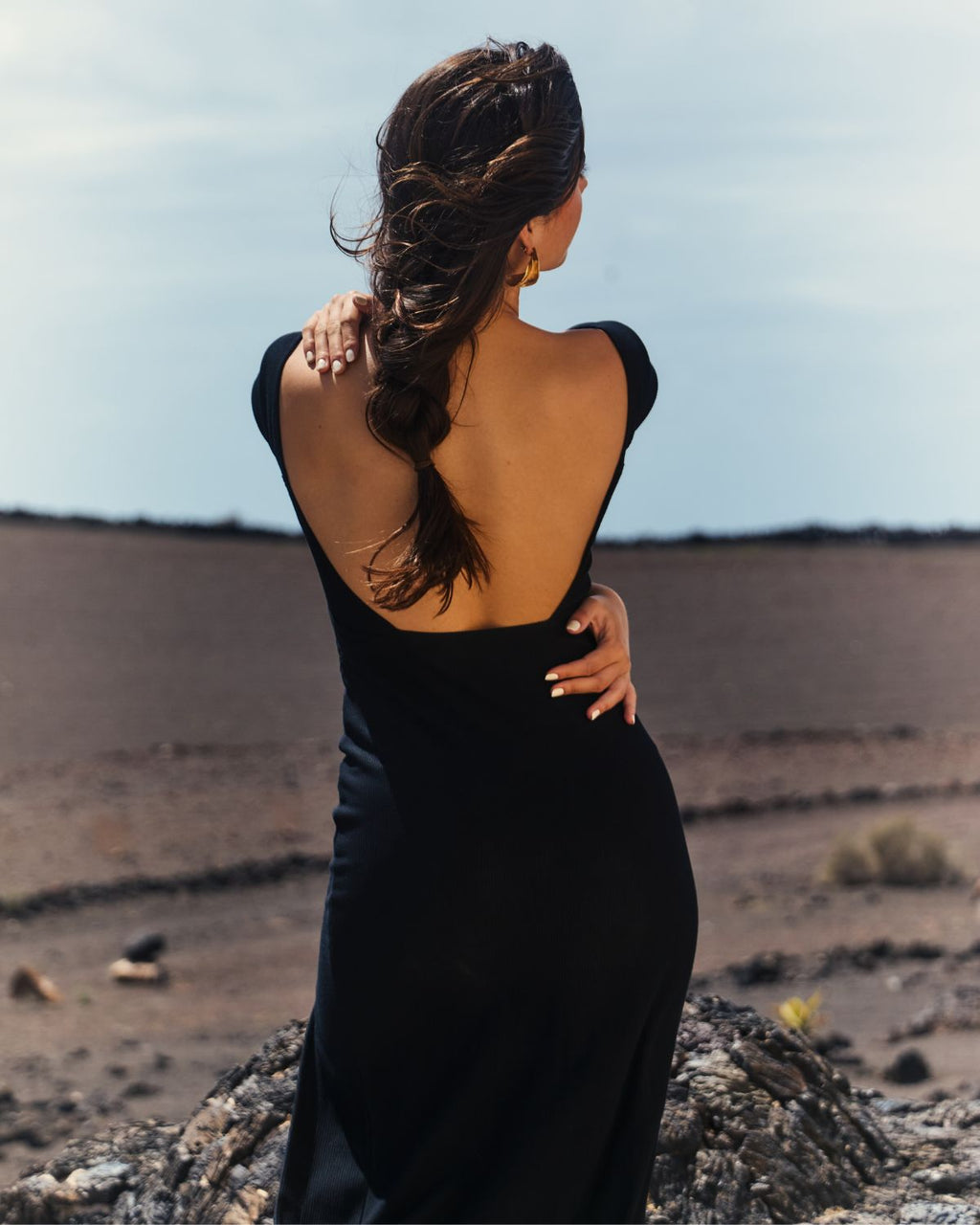 Aliénor Dress - Black