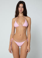 Duna - Pink Sequin Top