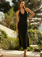 Strap Dress Fire Black