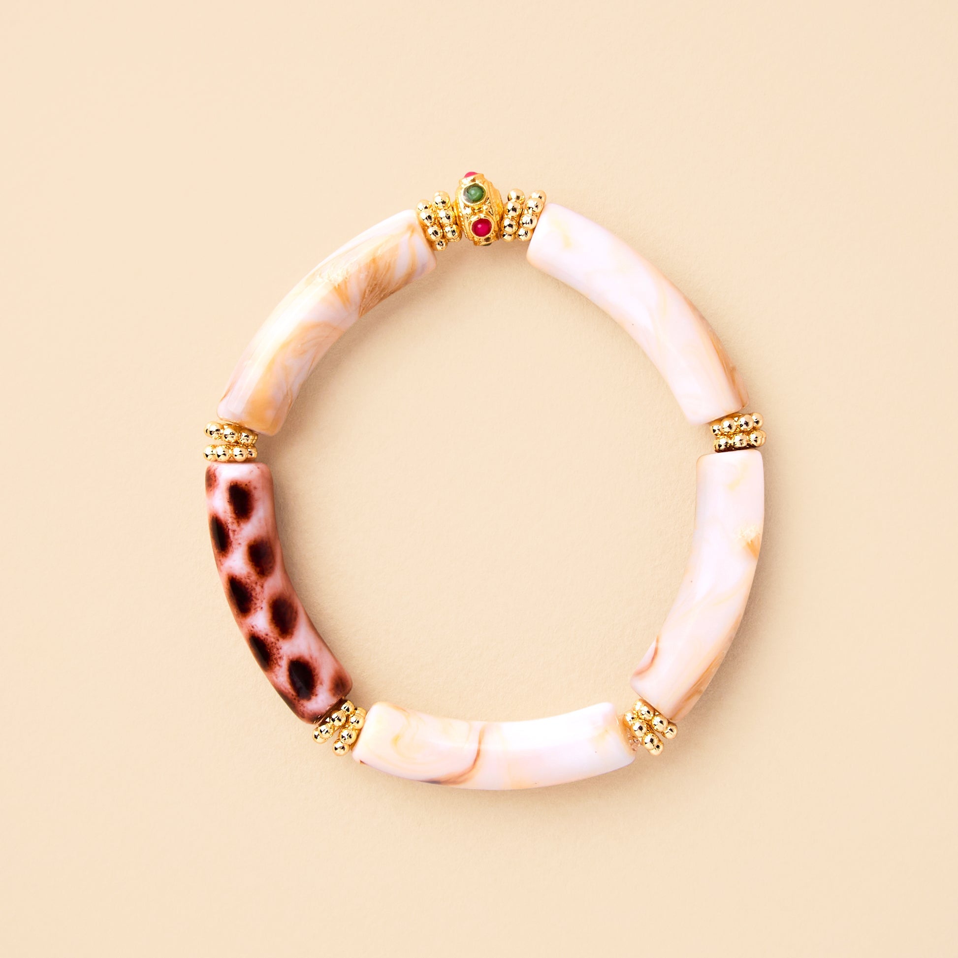 Pulsera Juhu - Monochrome Écru