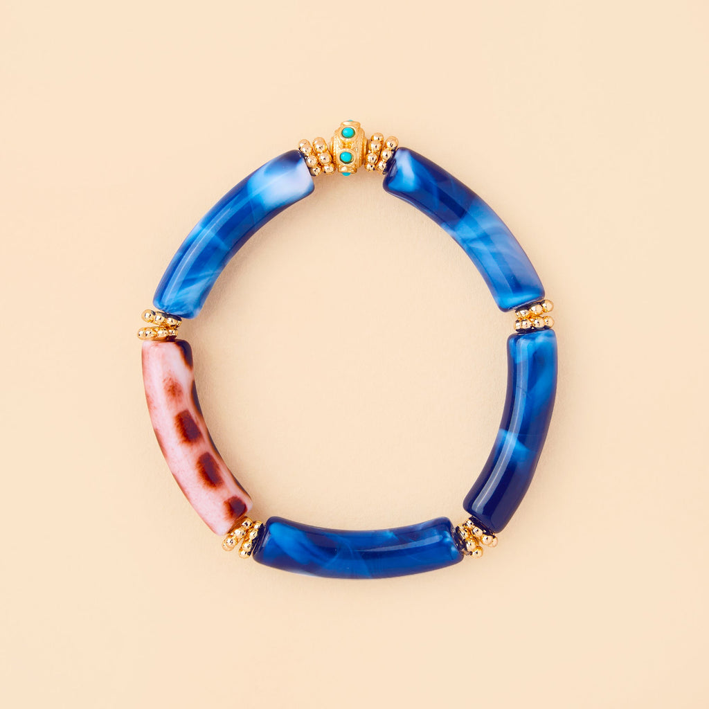 Pulsera Juhu - Monochrome Azul
