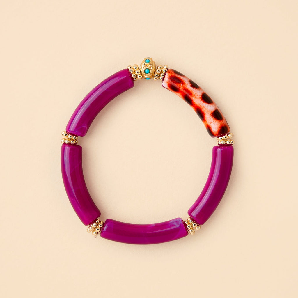 Pulsera Juhu - Monochrome Grenat