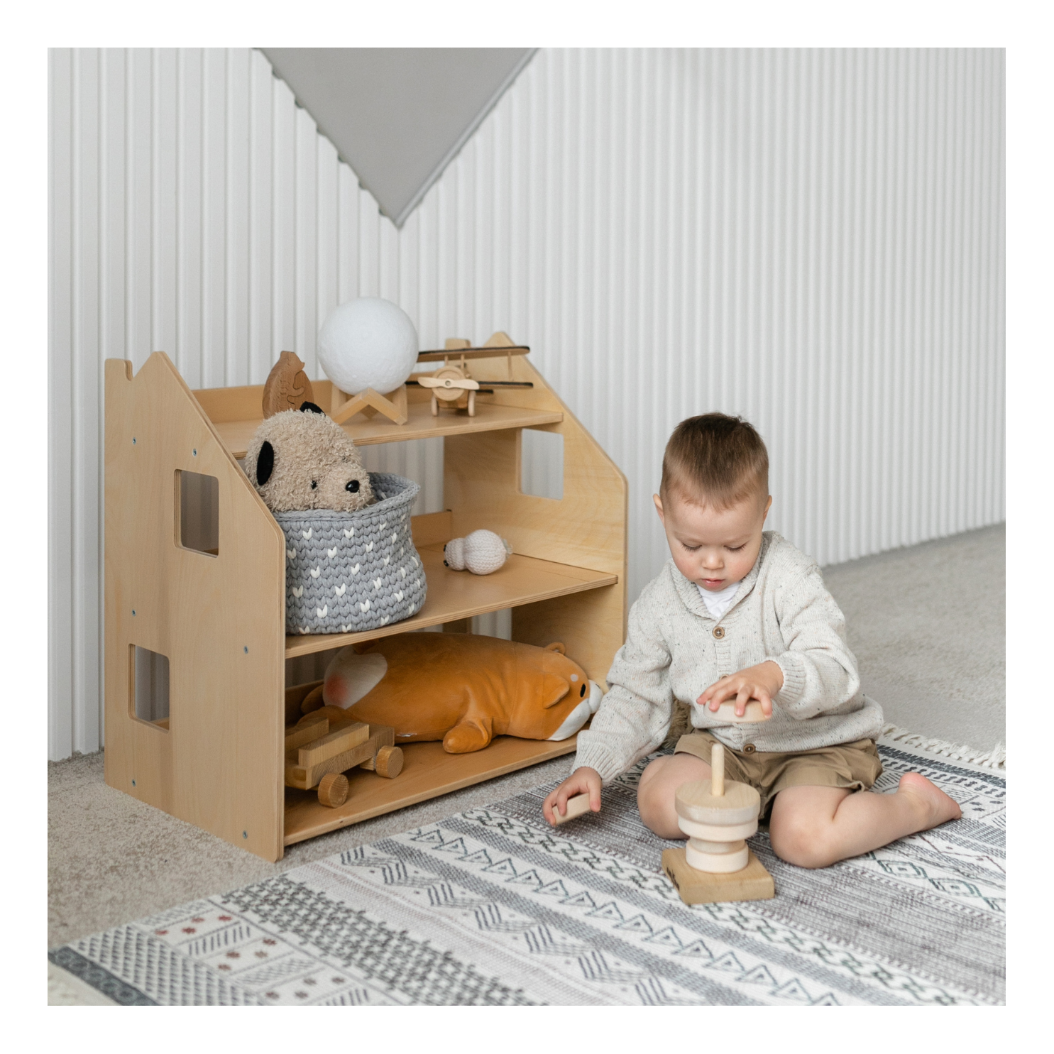 Compact Toy Shelf