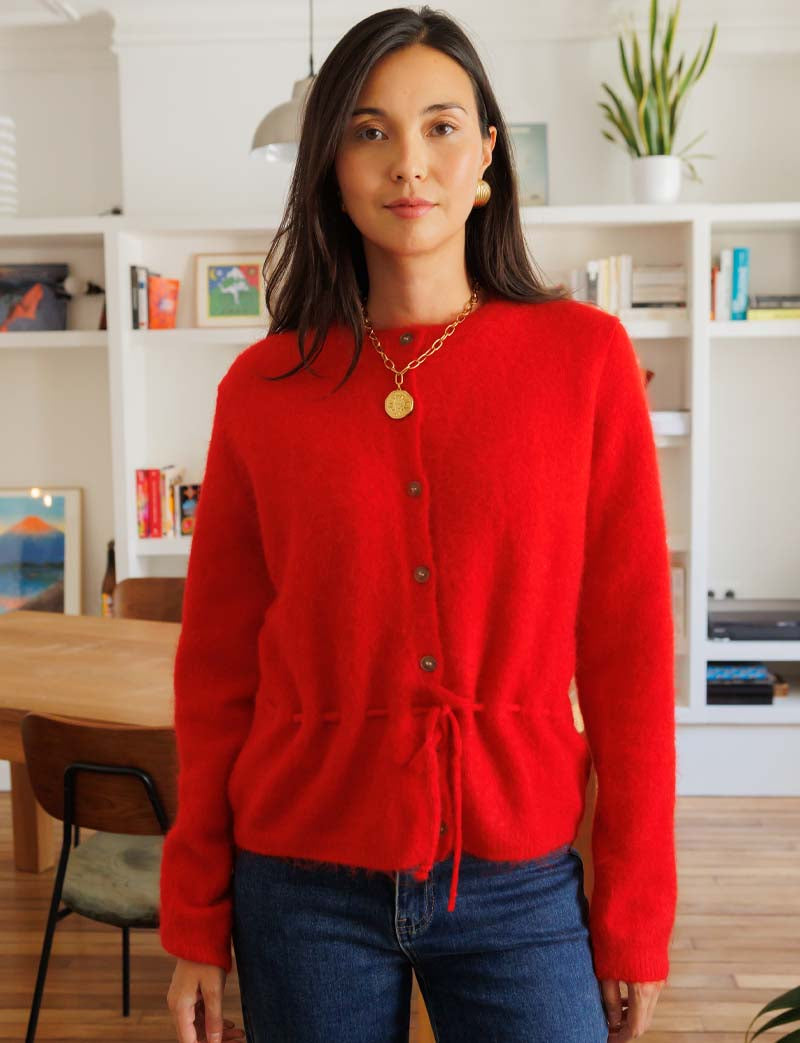 Gilet Rosso Piyo