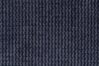 Benson 64,5 cm - Juego de 2 taburetes de bar y mostrador - Tela - Azul oscuro
