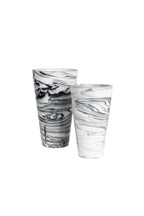 Conic S - Jarrón - Resina - Negro/Blanco/Gris