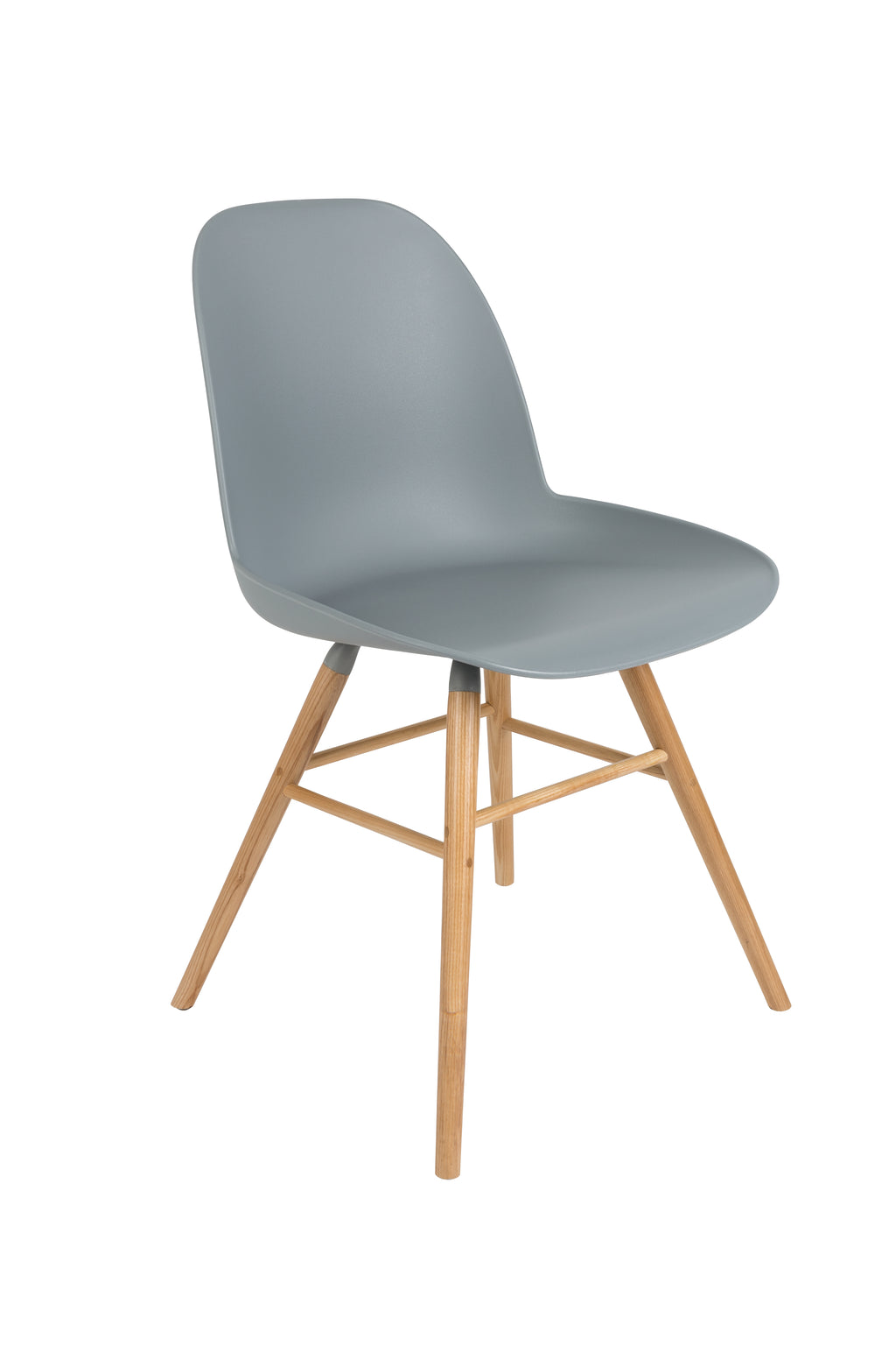 Albert Kuip - Silla de Comedor - Plástico Polipropileno - Gris Claro
